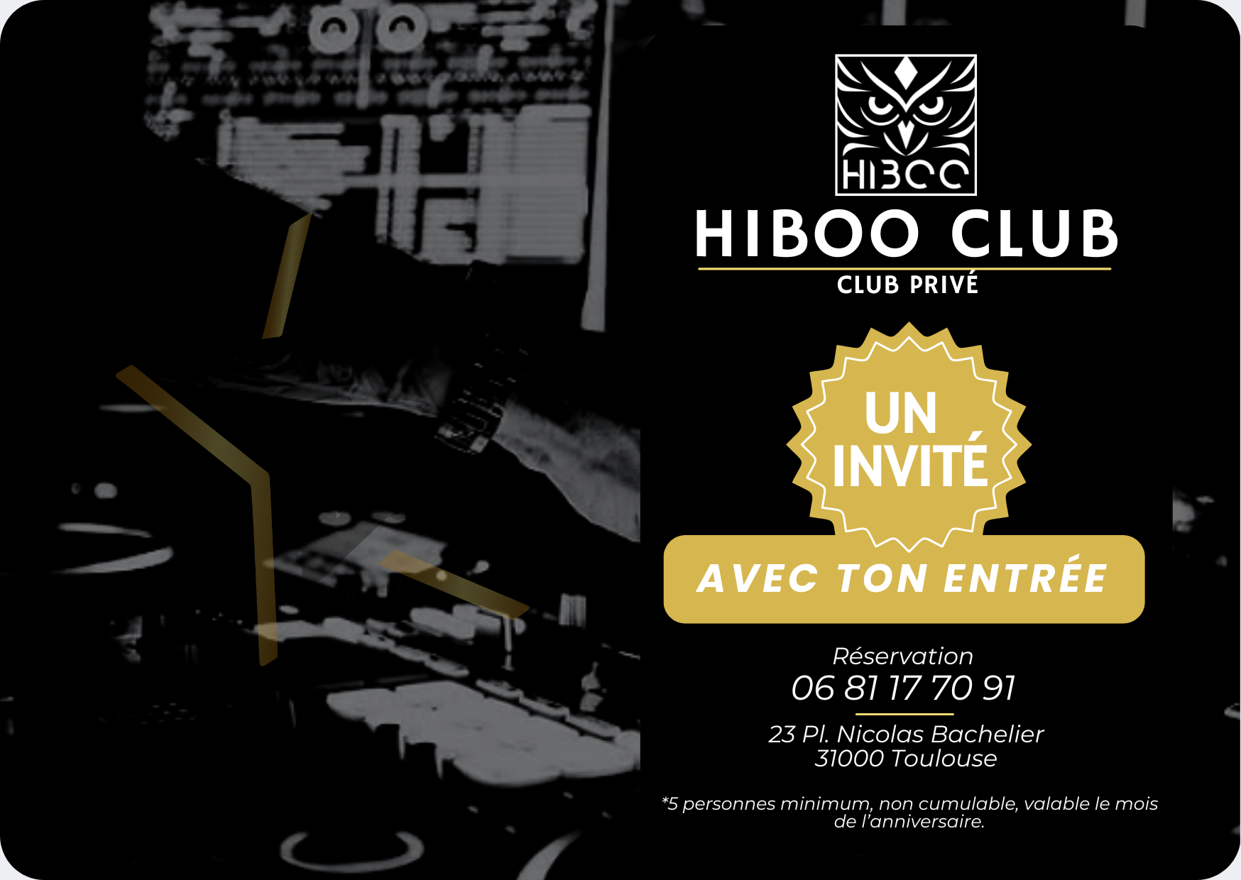 UNE ENTRÉE GRATUITE