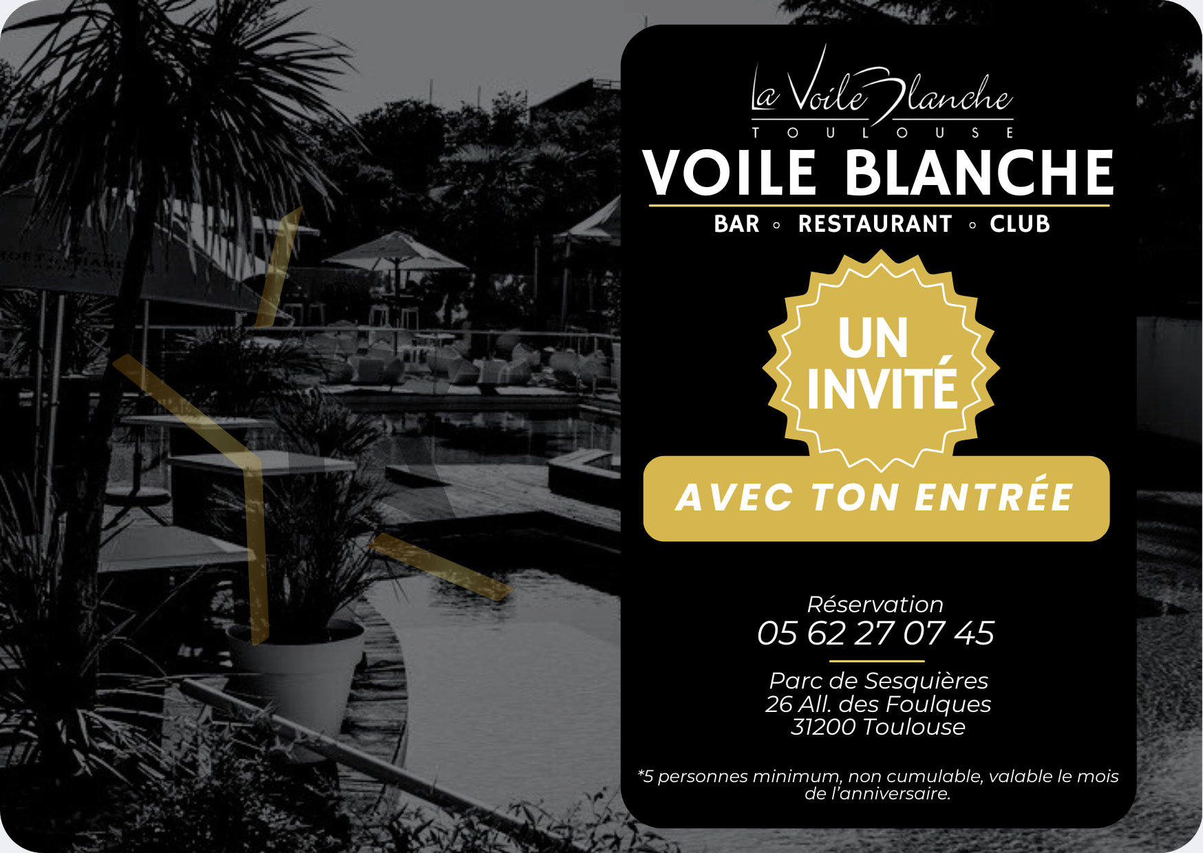 UNE ENTRÉE GRATUITE