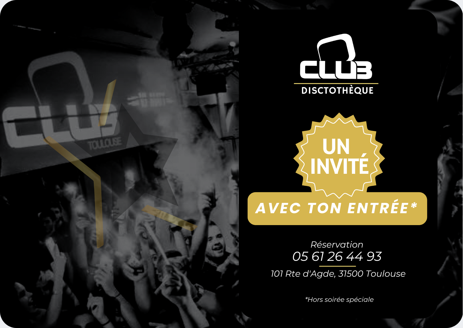 UNE ENTRÉE GRATUITE